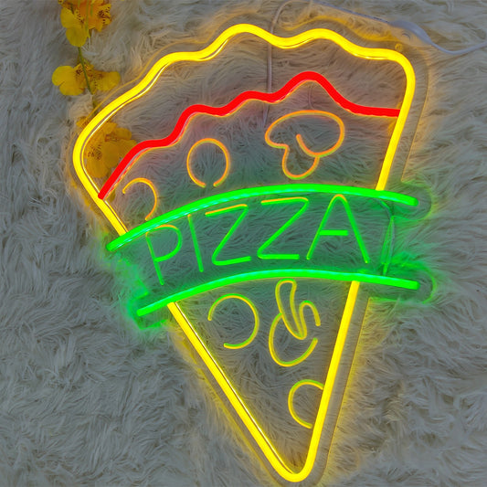 LED Neon Sign Hamburg0[er Light Pizza