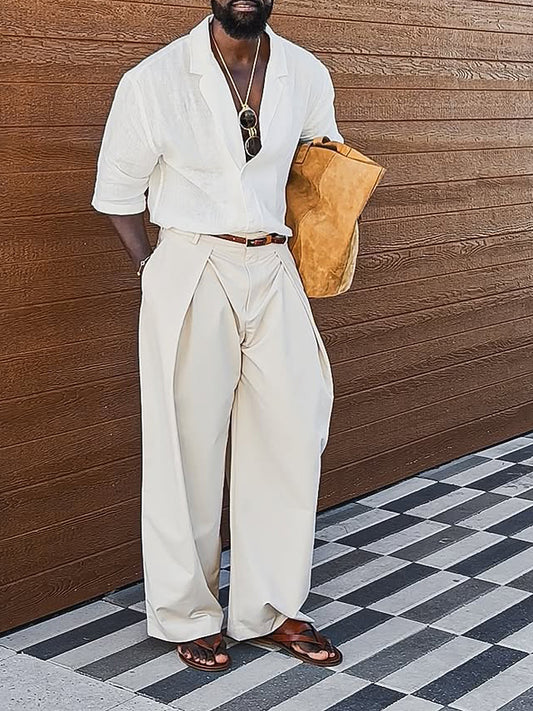 `Casual Short-sleeved Shirt