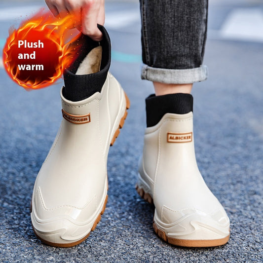 Velvet Rain Boots