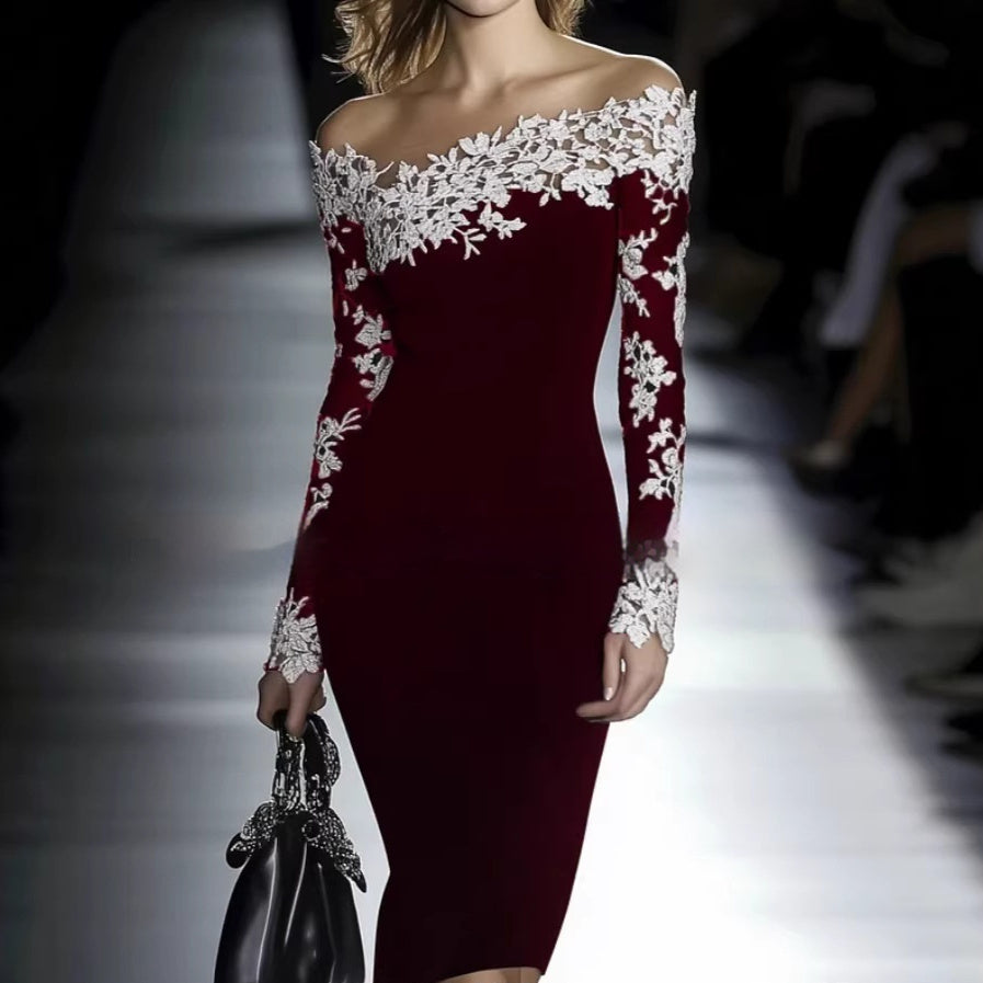 Elegant Lace Bodycon Dress