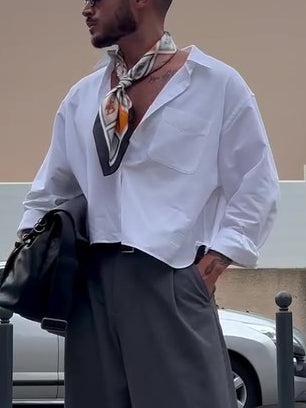 Solid Short Shirt