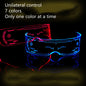 LED Luminous Glasses  Futuristic Style