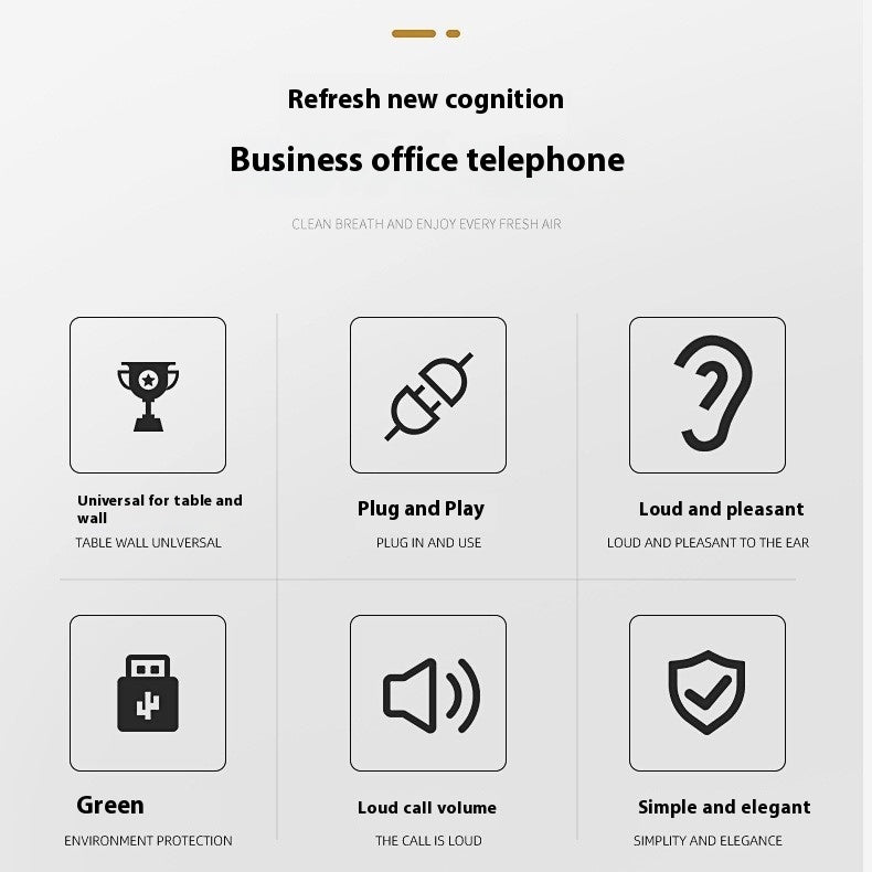 Business Office Home DECT Phone