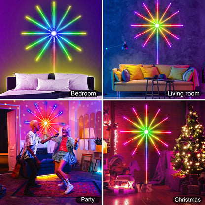Firework Lights LED Strip Music Sync