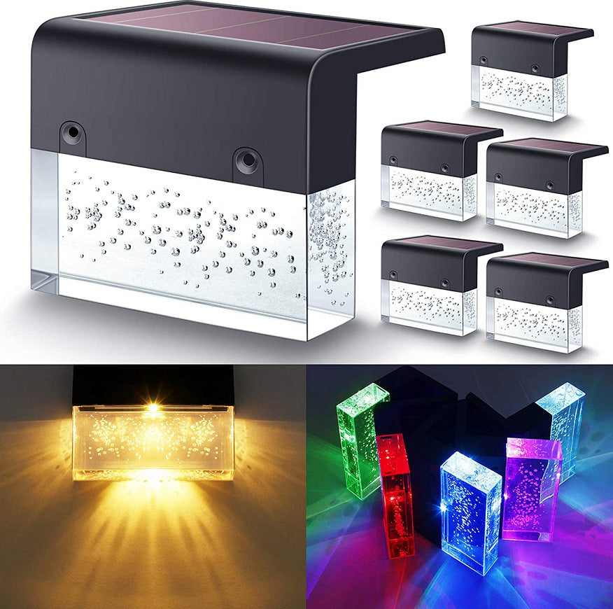 Solar Light Step Fence Light