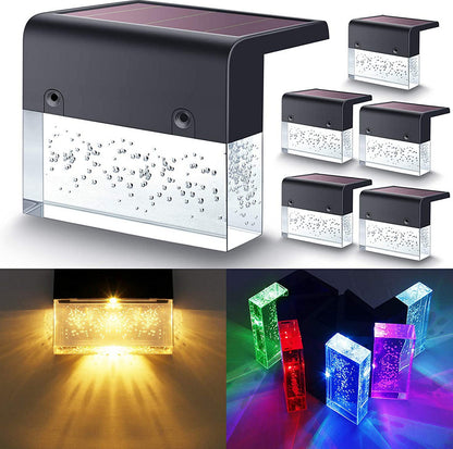 Solar Light Step Fence Light