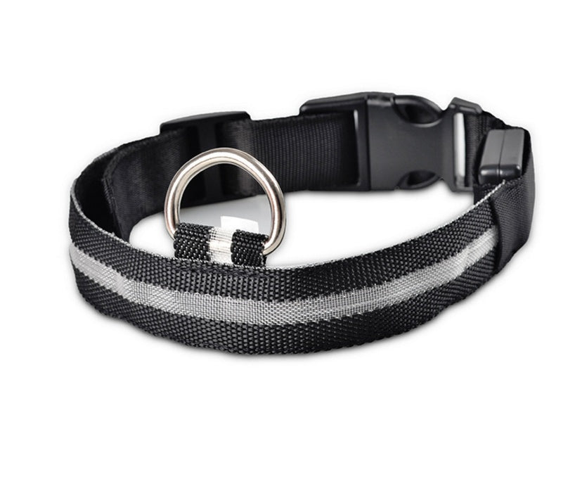 Pet Dog Luminous Collar Night Safety Flashing