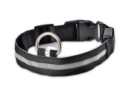 Pet Dog Luminous Collar Night Safety Flashing