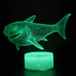 LED colorful touch remote control night light