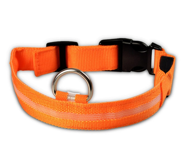 Pet Dog Luminous Collar Night Safety Flashing