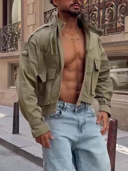 Jacket With Cargo Pockets