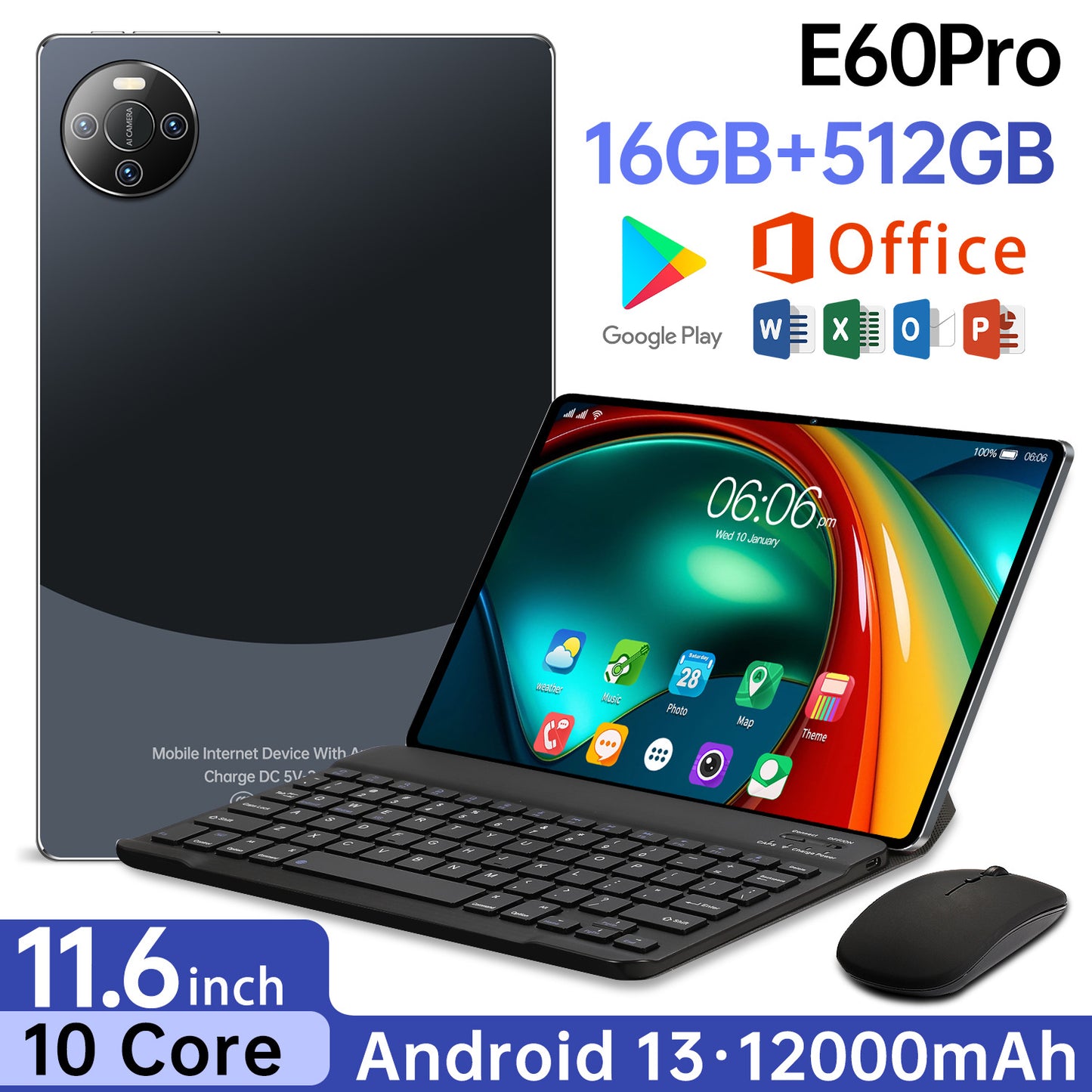 Portable And Minimalist Tablet Computer