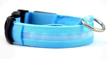 Pet Dog Luminous Collar Night Safety Flashing