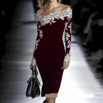 Elegant Lace Bodycon Dress