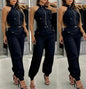 Halter Top Pants Two-piece Suit
