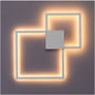 Geometric line LED shape wall light