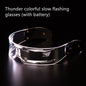 LED Luminous Glasses  Futuristic Style