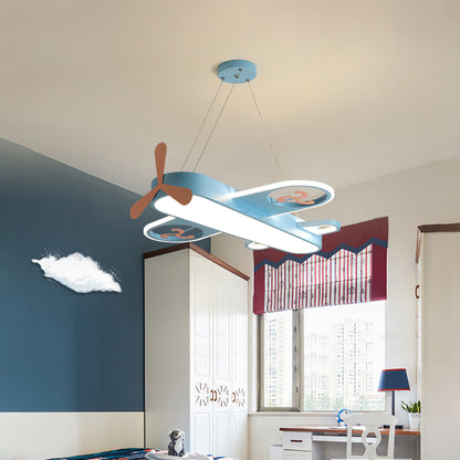 Light Led Plane Chandelier