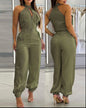 Halter Top Pants Two-piece Suit