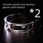 LED Luminous Glasses  Futuristic Style