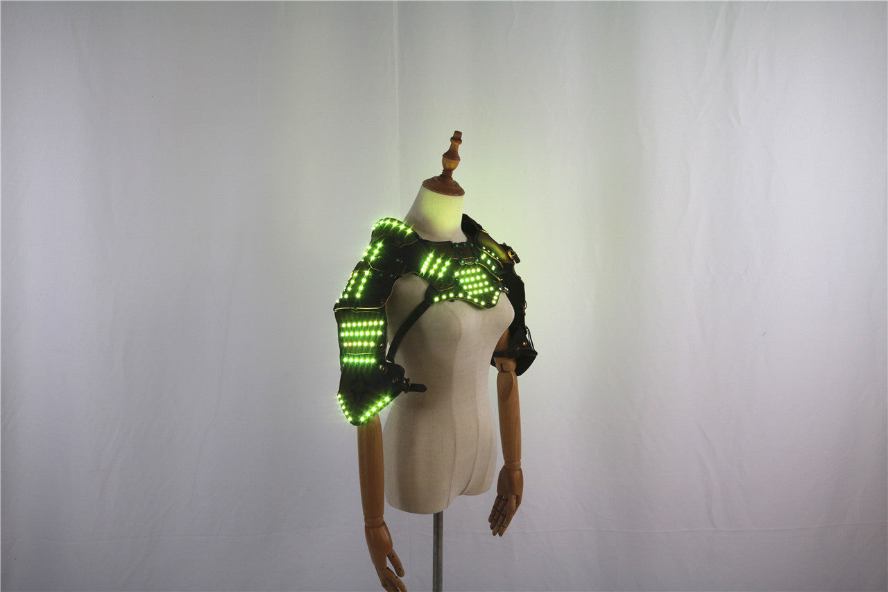 Glowing LED Costume Armor