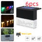 Solar Light Step Fence Light