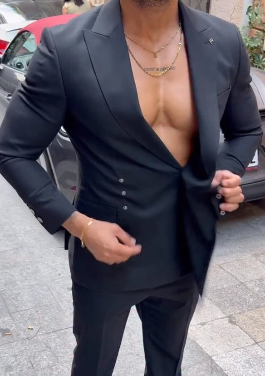 Single-Breasted Casual Jacket