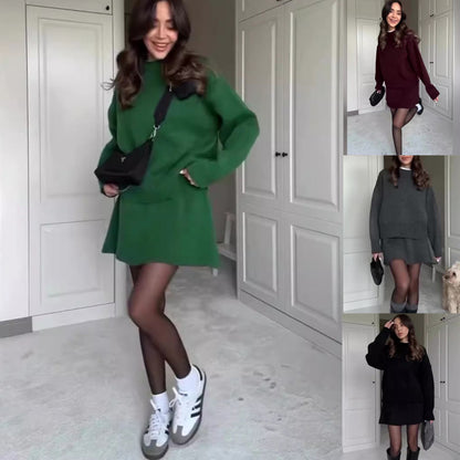 Elegant High Waist Mini Skirt Outfit