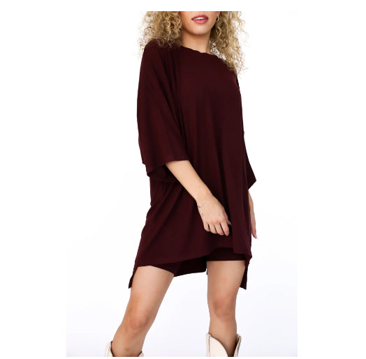 Chemise à manches courtes et pantalon slim moulant