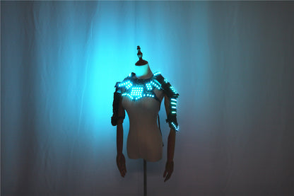 Glowing LED Costume Armor