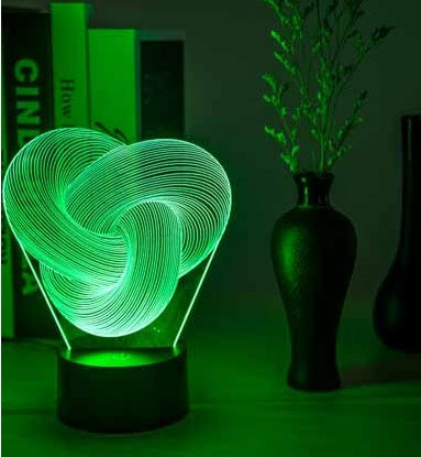 Abstract LED 3D Night Light