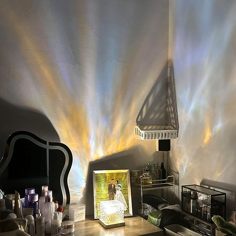 Projection Crystal Table Lamp