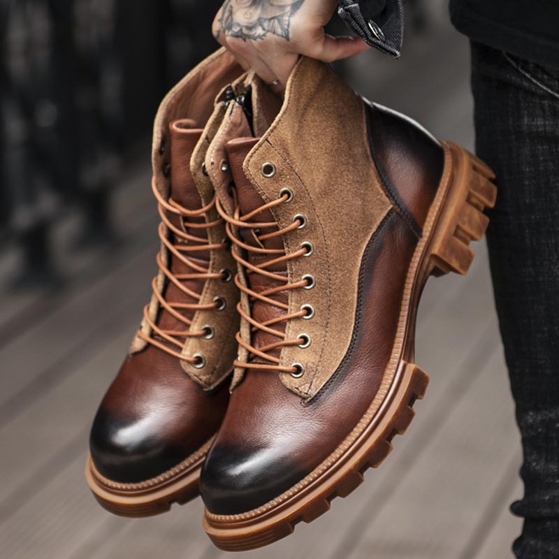 Vintage High Top Martin Boots