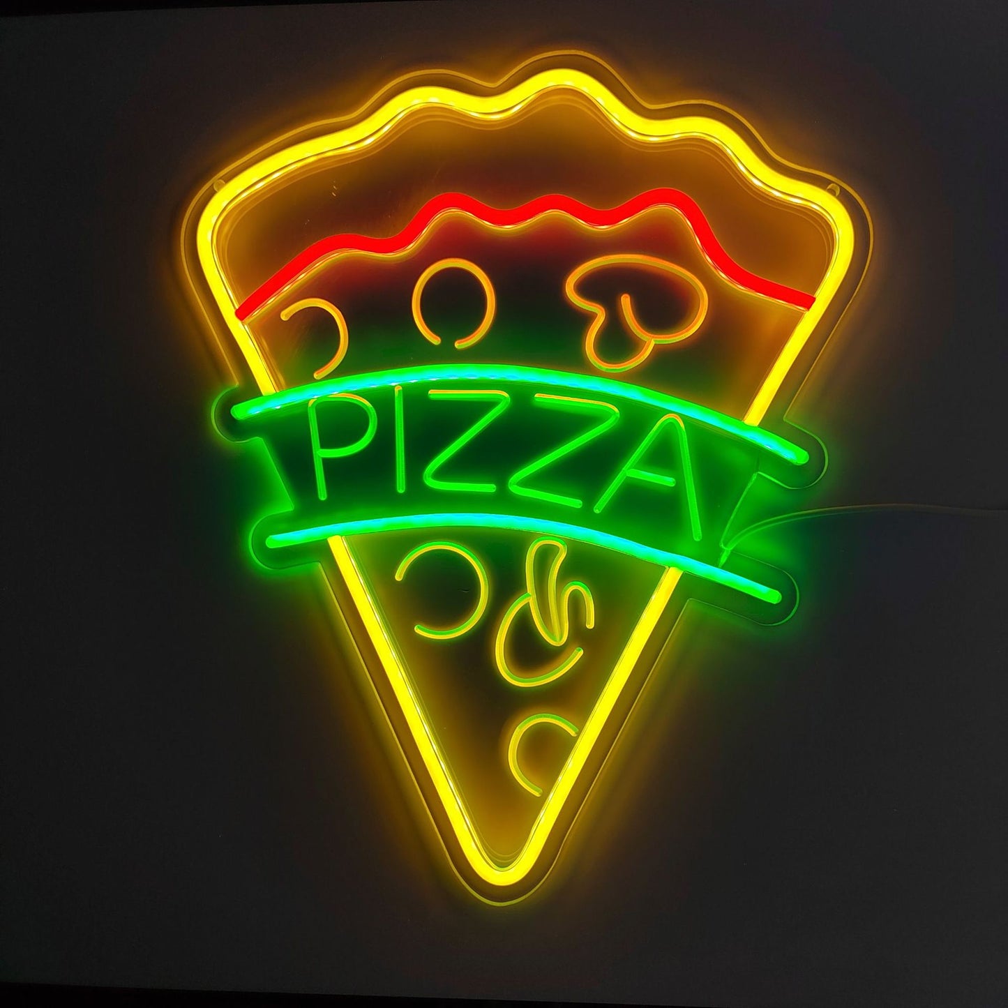LED Neon Sign Hamburg0[er Light Pizza