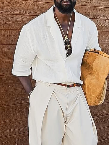 `Casual Short-sleeved Shirt
