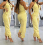 Halter Top Pants Two-piece Suit