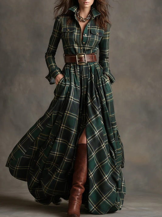Long-Sleeved Dress