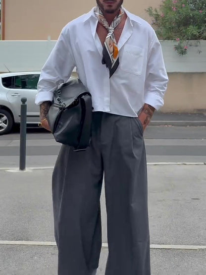 Solid Short Shirt