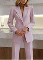 Carmine Pink 2-Piece Suit
