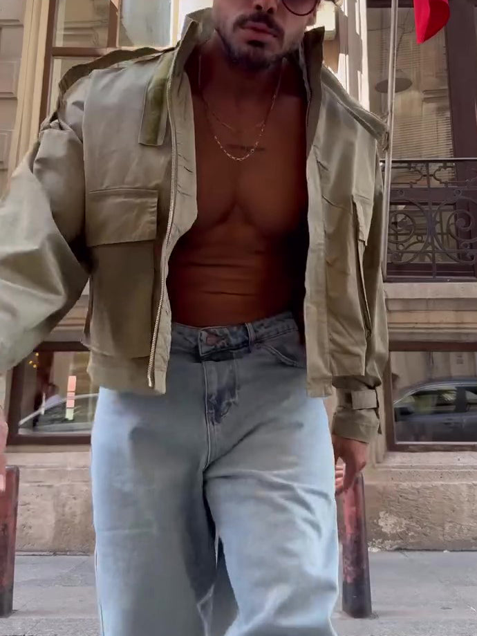 Jacket With Cargo Pockets