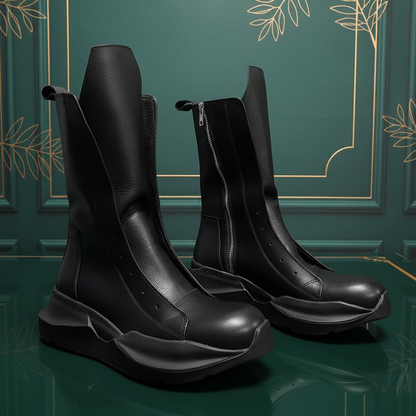 Motorcycle Leather Boots