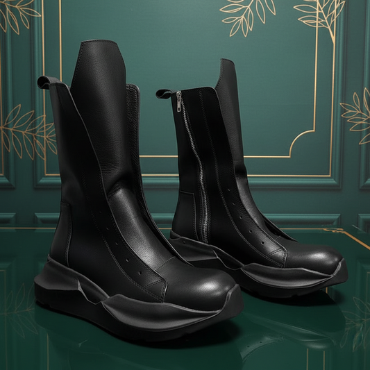 Motorcycle Leather Boots