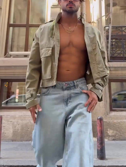 Jacket With Cargo Pockets