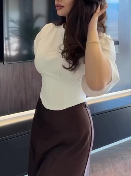Short Sleeve Cropped Top