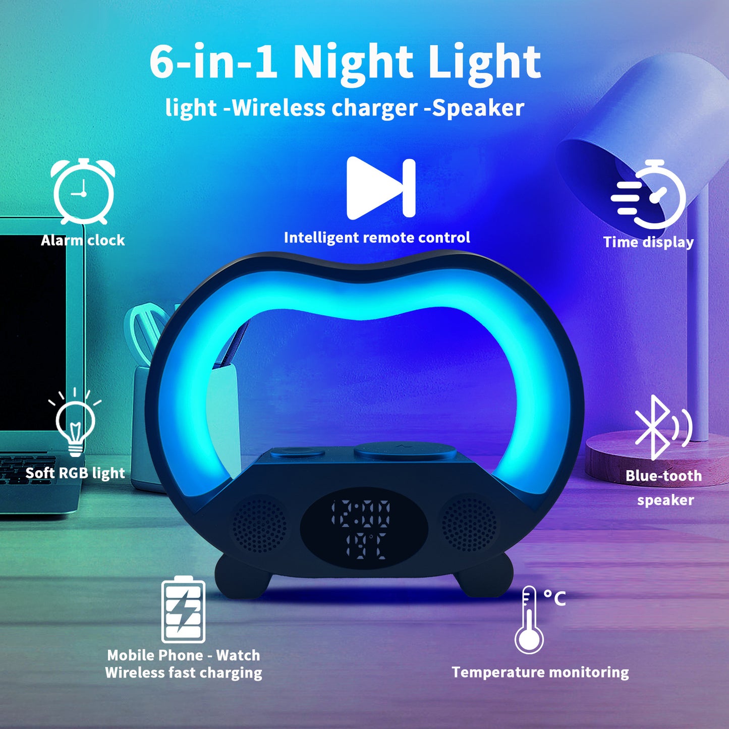 Ambience Intelligent LED Table Lamp