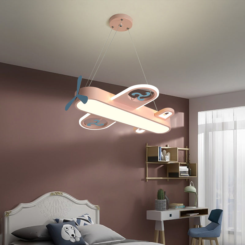 Light Led Plane Chandelier