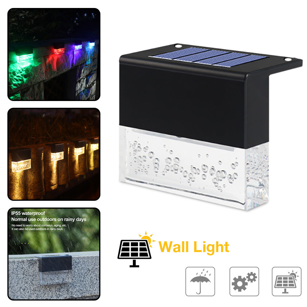Solar Light Step Fence Light