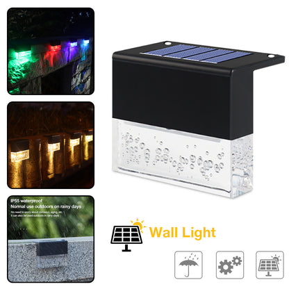 Solar Light Step Fence Light
