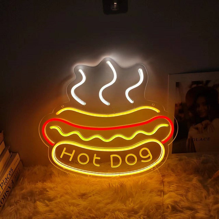 LED Neon Sign Hamburg0[er Light Pizza