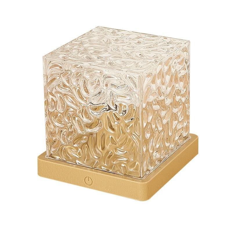 Projection Crystal Table Lamp